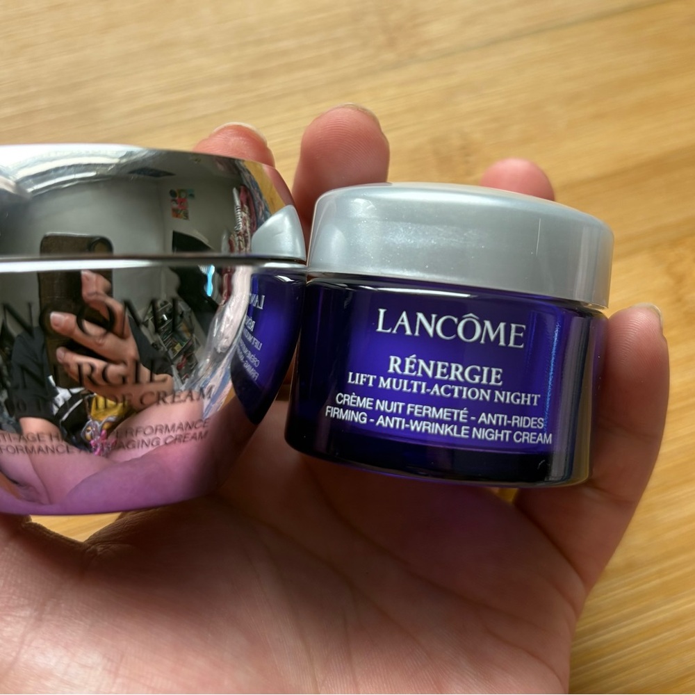 Lancome Renergie Lift Multi-Action Night Cream - Silver and Purple